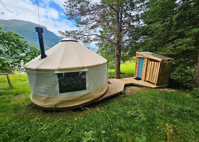 Luxuszelt Cozy Yurt On Regenerative Farm *