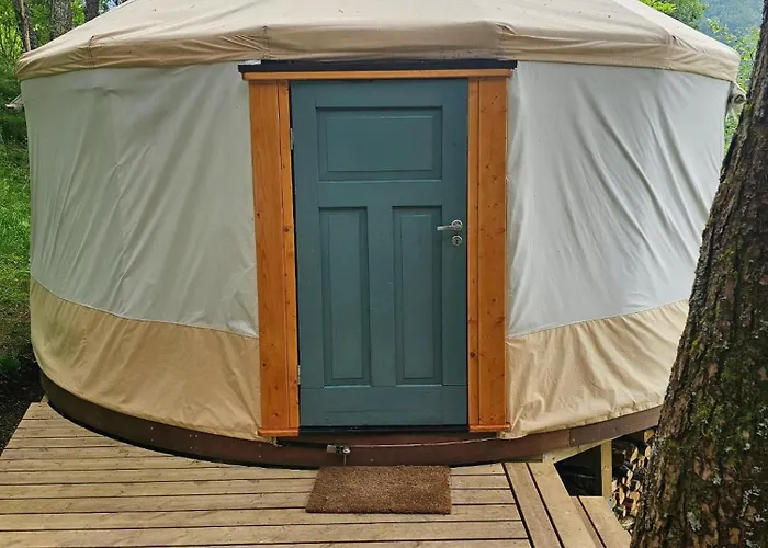 Luxuszelt Cozy Yurt On Regenerative Farm Sykkylven