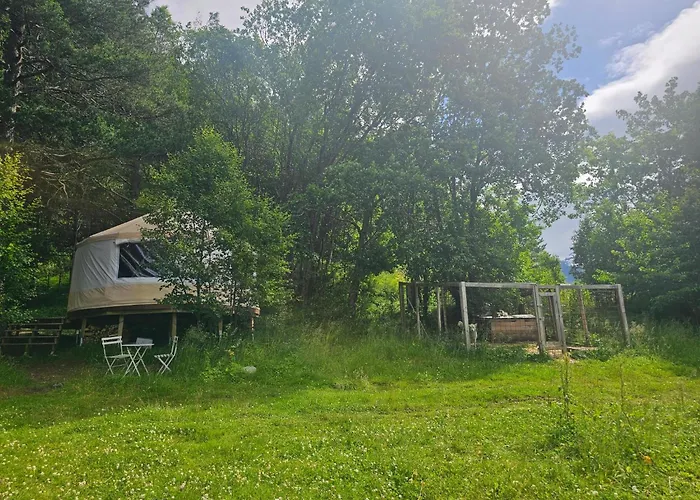 Cozy Yurt On Regenerative Farm Luxuszelt *